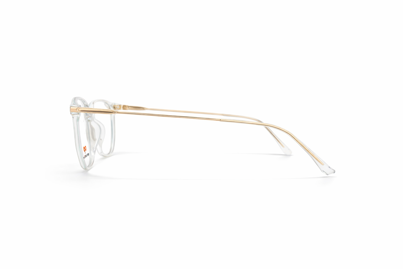 Opticals99 Thin Transparent Frame view 2