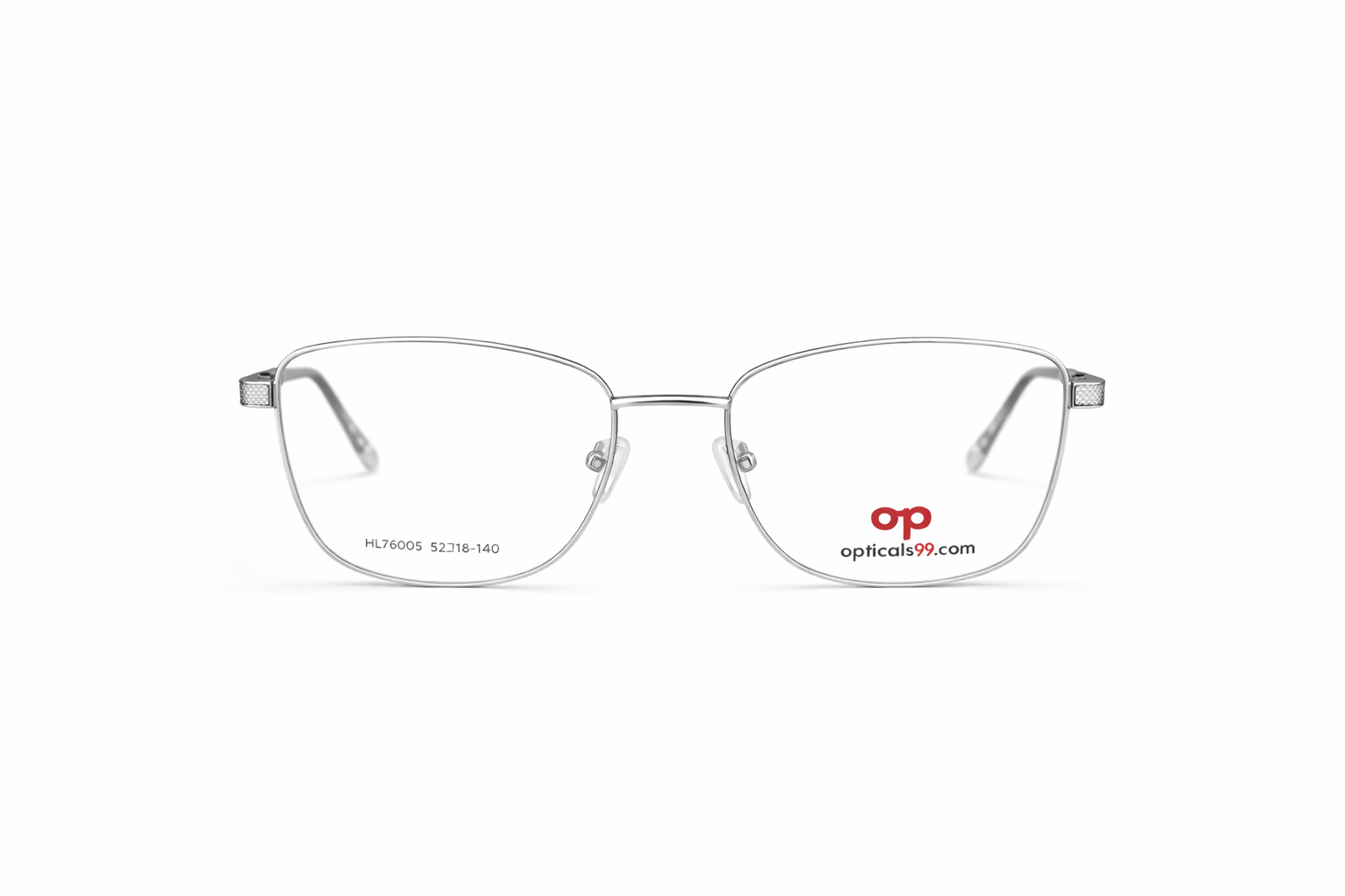 Opticals99 women cat eye silver frame