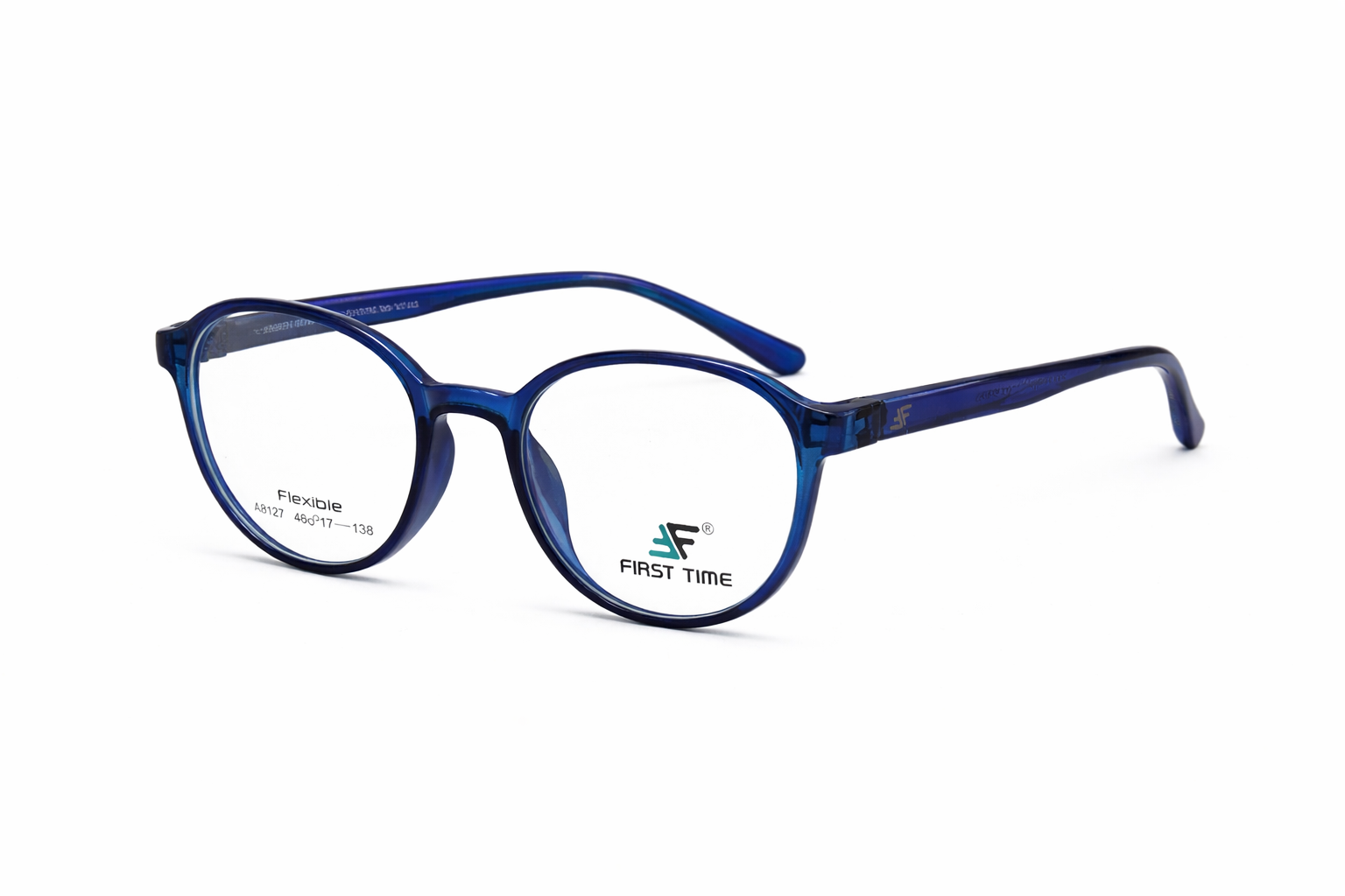 Kids Round Dark Blue view 2