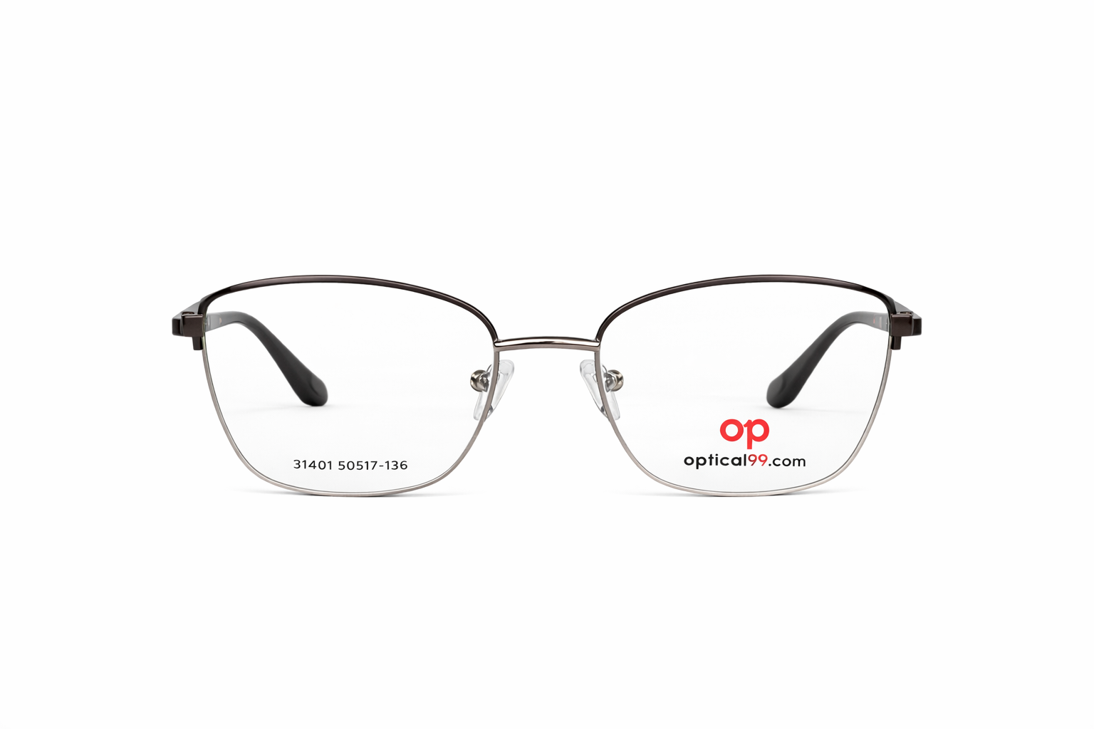 Opticals99 Cateye Metal Eyeglasses For Women