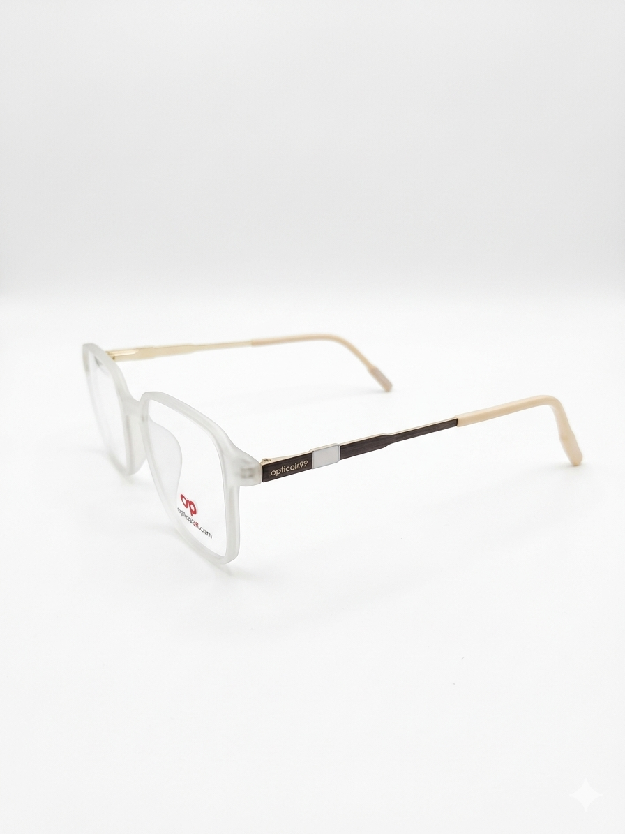 Opticals99 Hexgon Matte Eyeglasses view 2