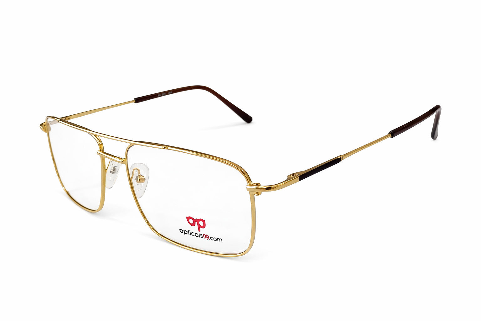 Opticals99 Metal Golden Eyeglasses view 2