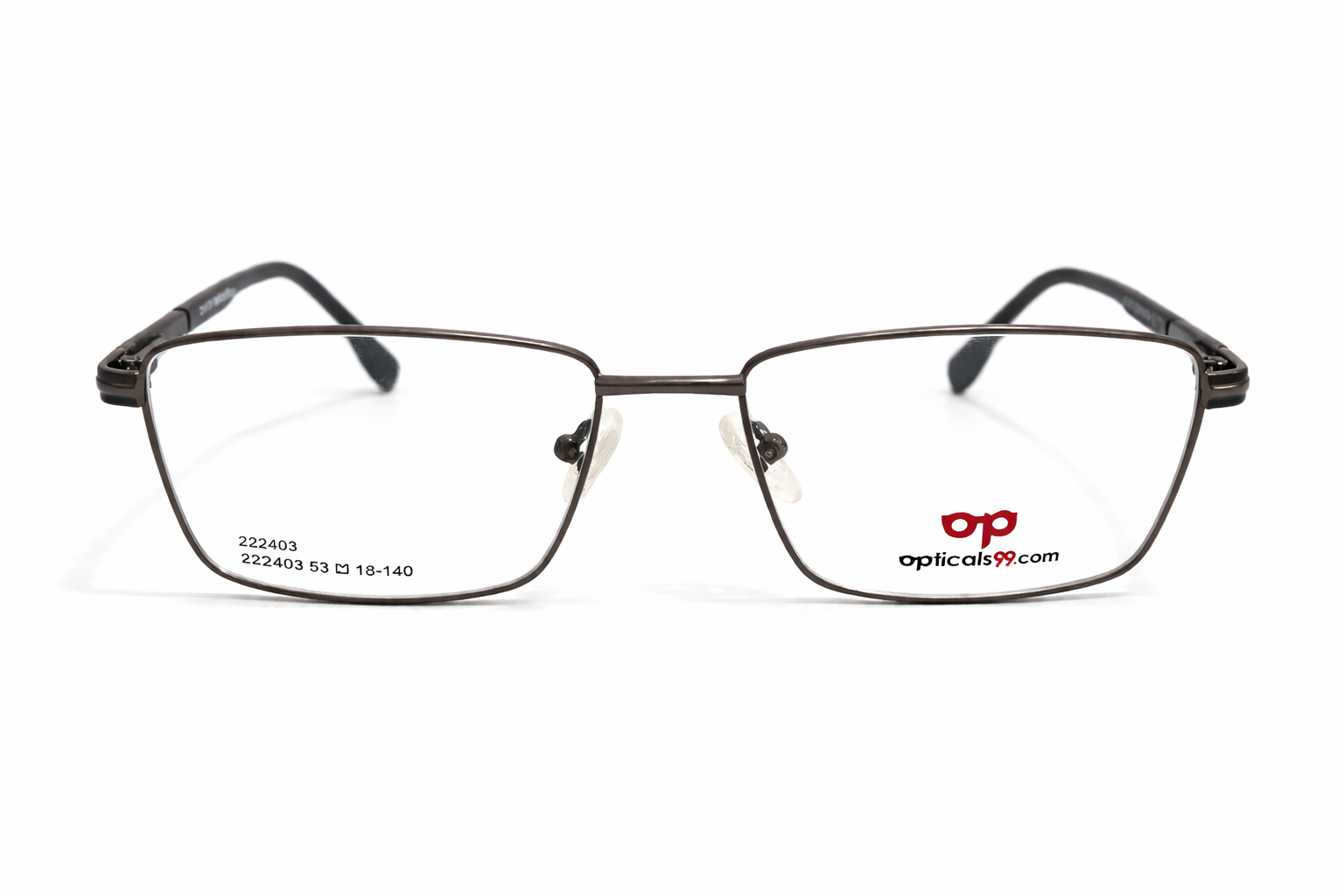 Opticals99 Sleek Semi-rim Metal Frame