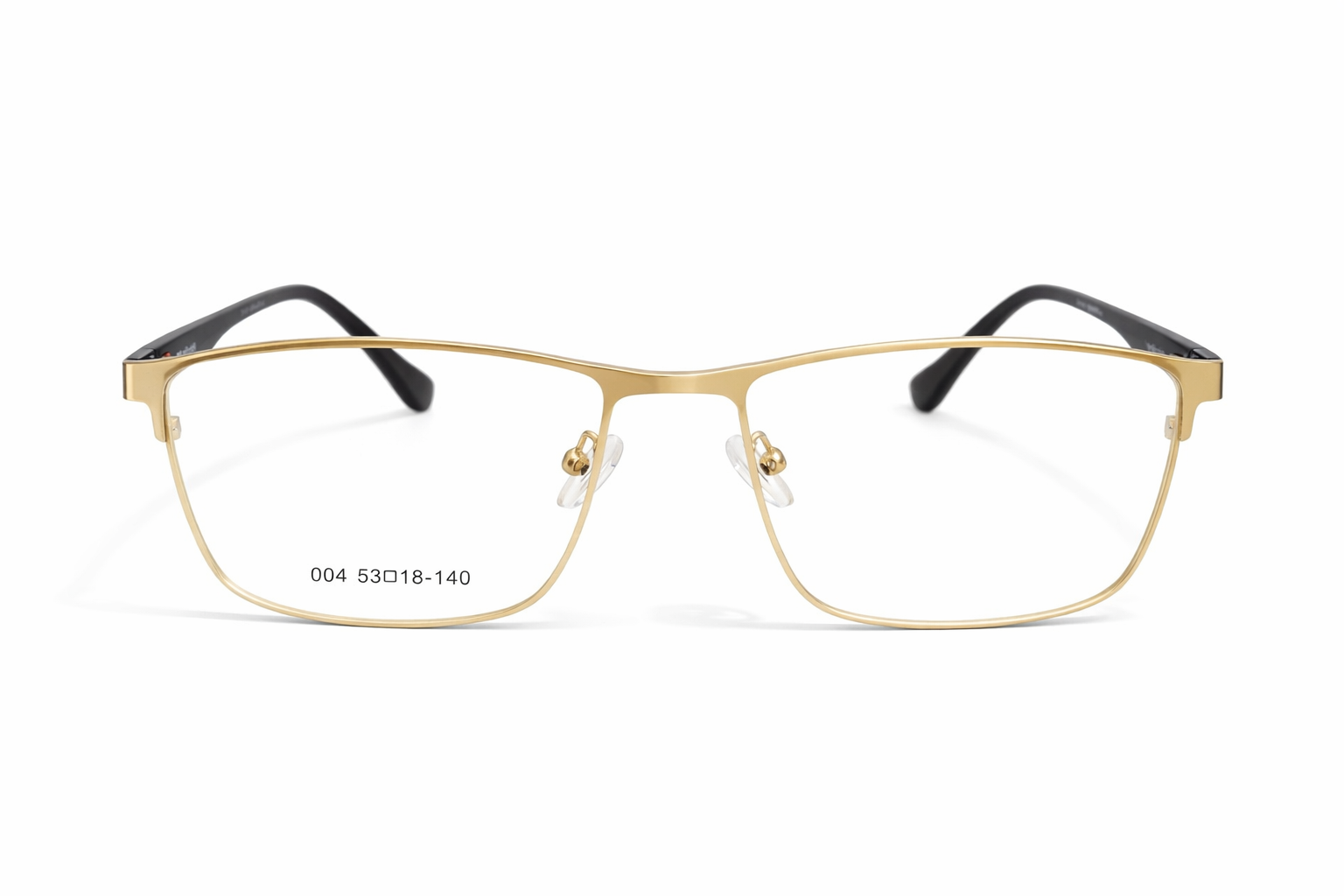 Opticals99 Gold and Black Eyeglasses