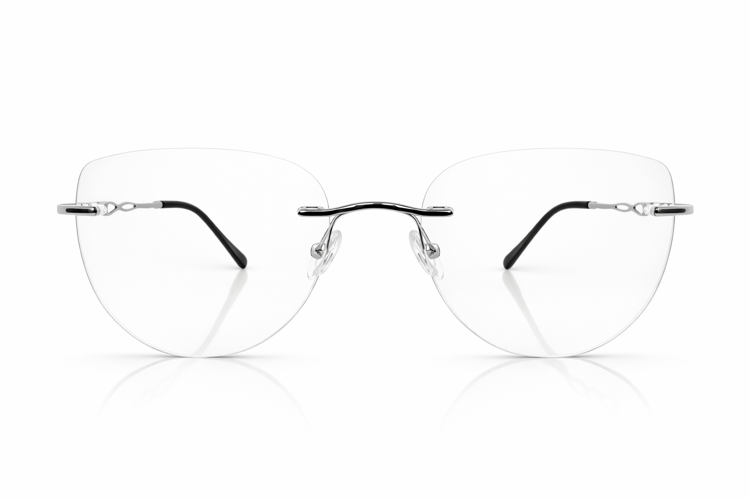 AeroLite Rimless Silver