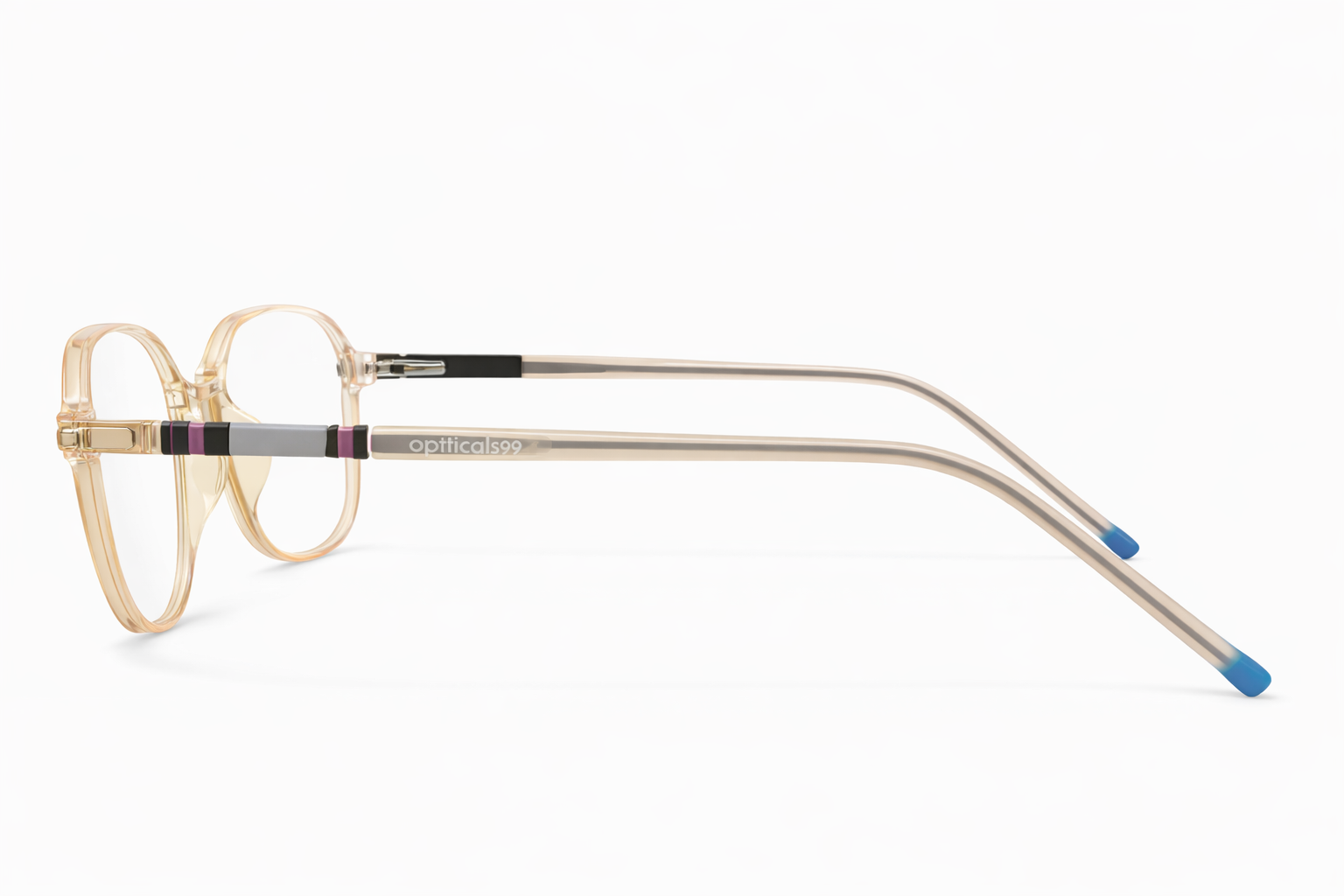 Peach Crystal Square view 2